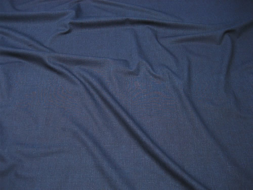 35 Plain indigo fabric